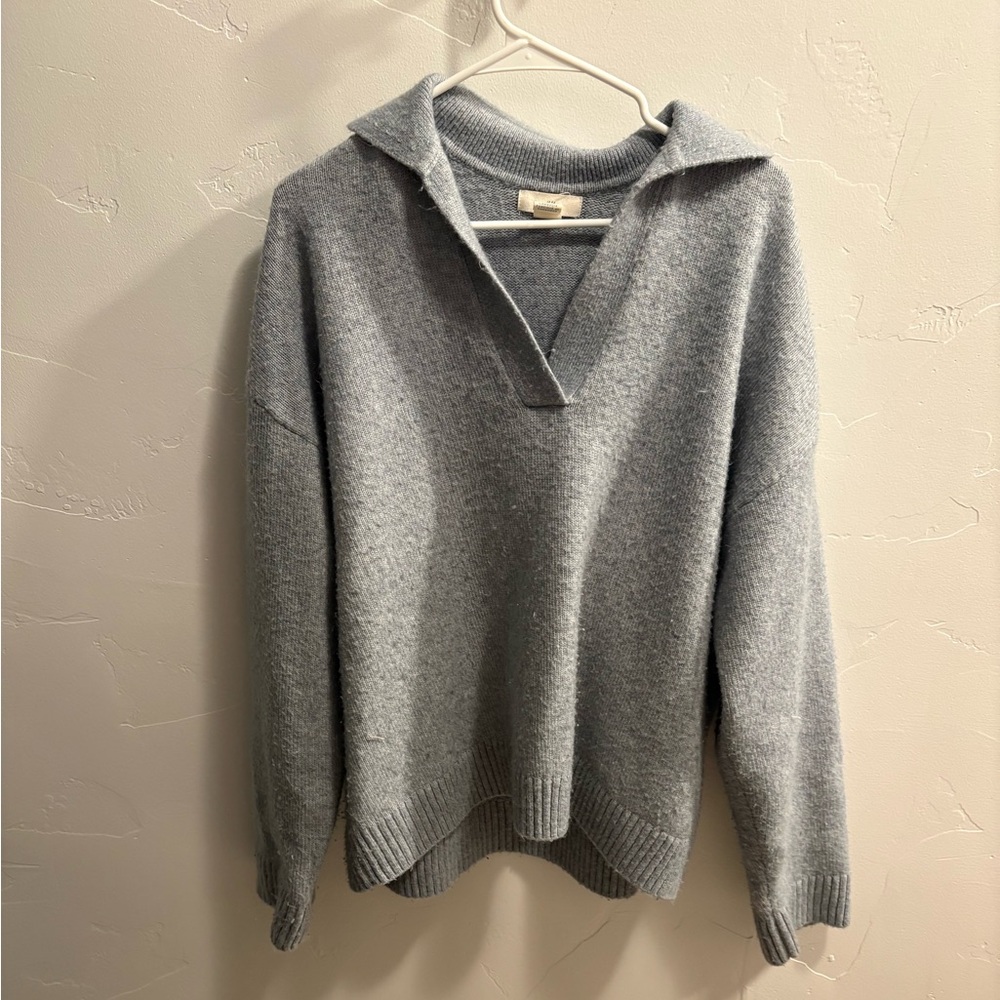 collared sweater